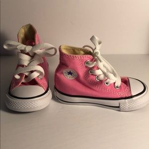 Toddler Converse All-Star Pink Shoes Size 4 New